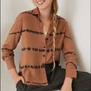 Cloth & Stone for Anthropologie button down shirt size M